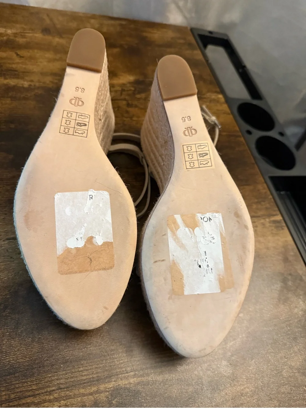 Paige Strappy Espadrille Platform Sandals - Women size 8.5